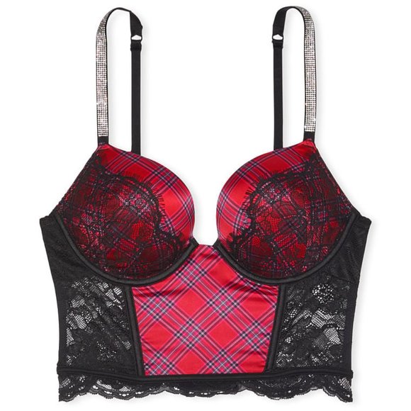 Victoria's Secret VERY SEXY Bombshell Add-2-Cups Push-Up Corset Top NWT - Picture 1 of 3